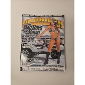 Vintage Lowrider Magazine October 2000 - The Bad Boys Are Back! - Majestics HOF
